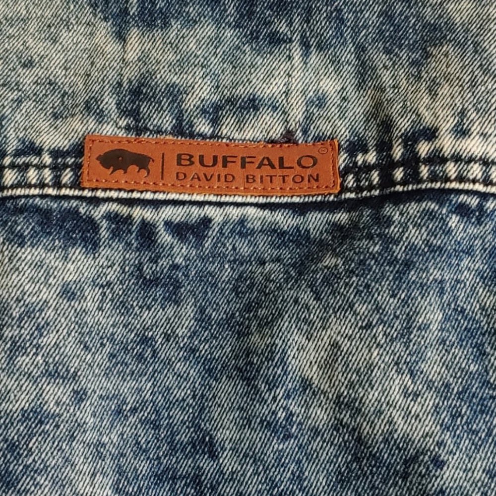 Blue Denim Distressed Jacket - Picture 5 of 5